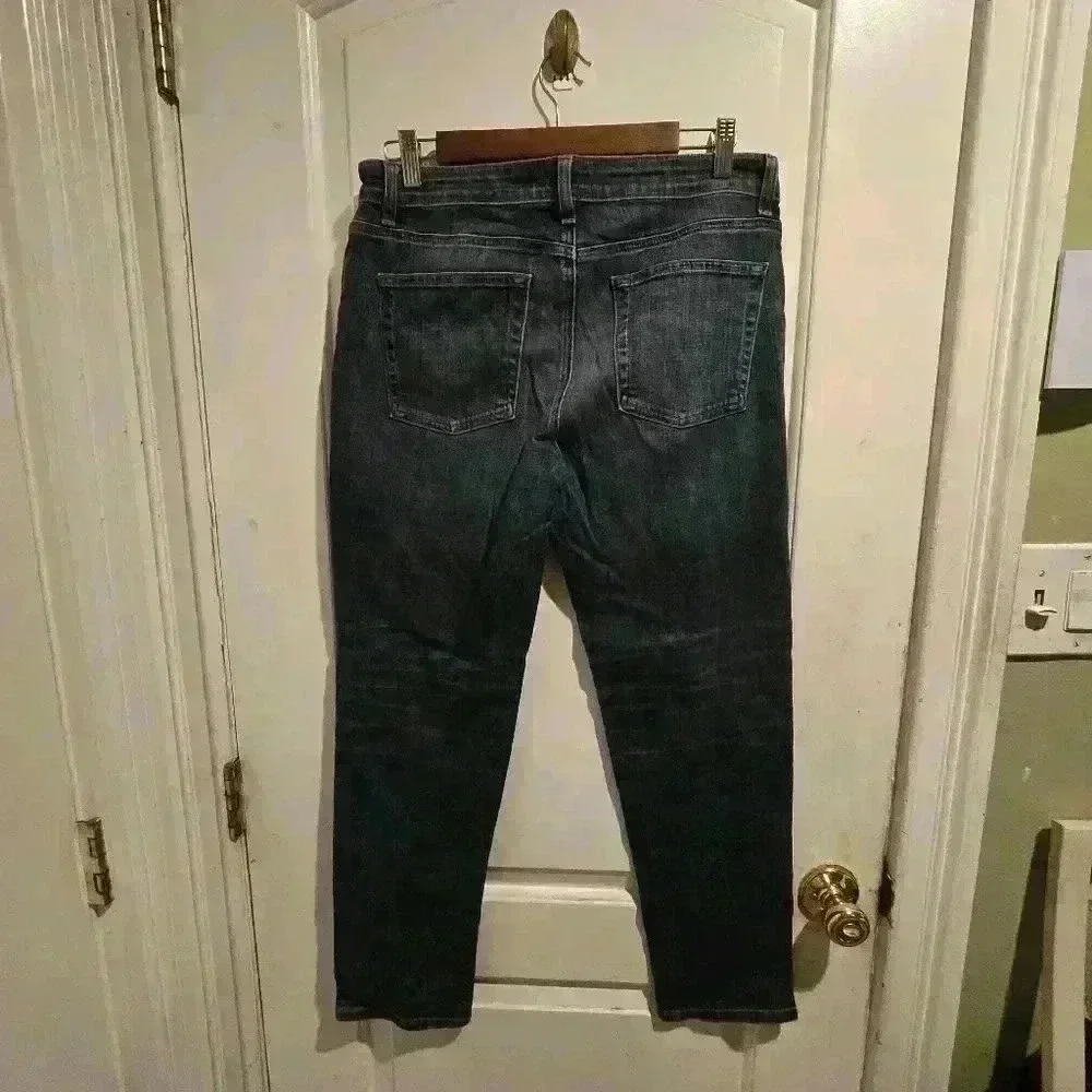 P7448 Eileen fisher medium wash skinny jeans size 6 - Picture 4 of 7